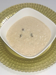 Una foto de Arroz con leche de coco jengibre y canela