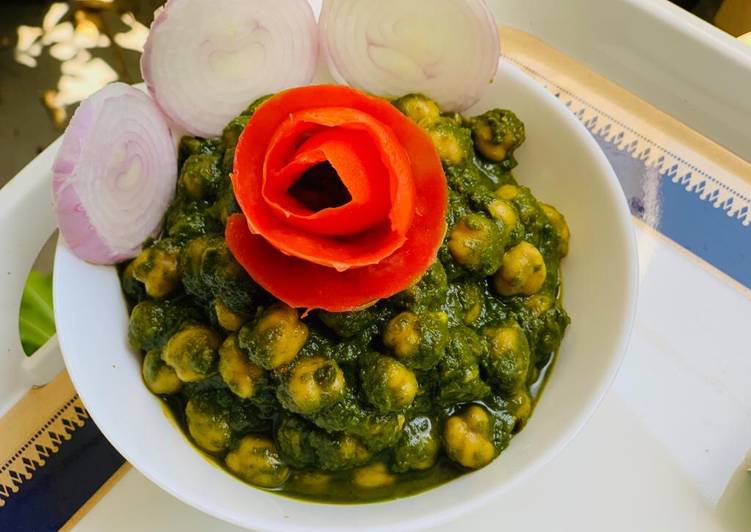 Steps to Make Perfect Palak chana
