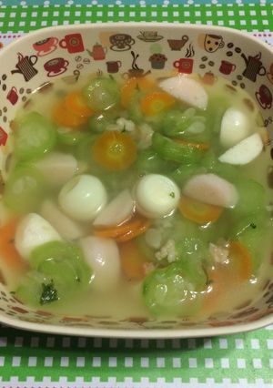 Foto resep Sup Oyong - Mpasi 21m+