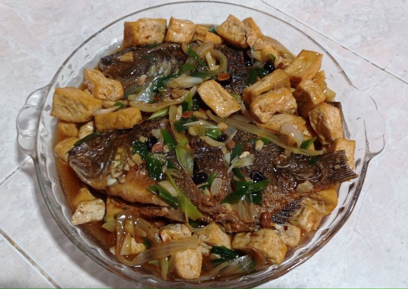 5. Ikan Mujair Tahu Taosi