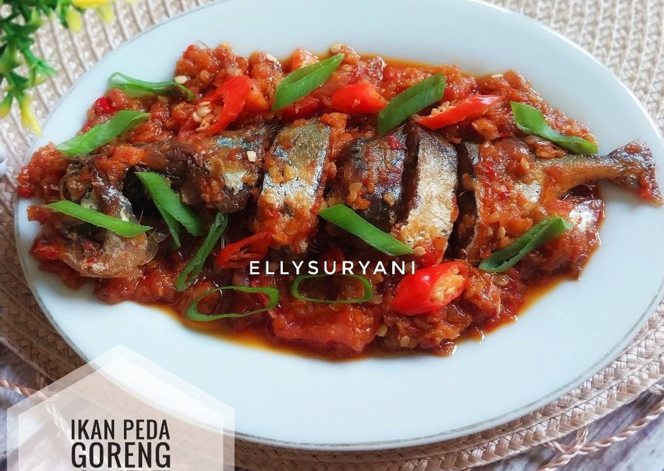 Ikan Peda Goreng Cabe Bawang