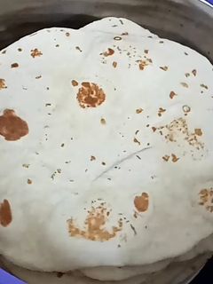 صورة لوصفة خبز الصاج