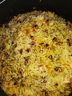 عکسی از دستور دمی لوبیا چشم بلبلی