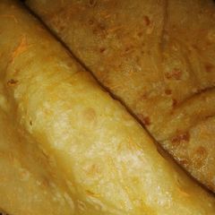 A picture of Soft tasty carrot chapati.