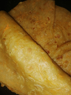 A picture of Soft tasty carrot chapati.
