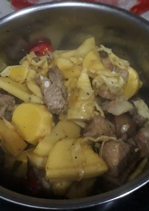 Hình của món Măng kho thịt ba chỉ 👍.