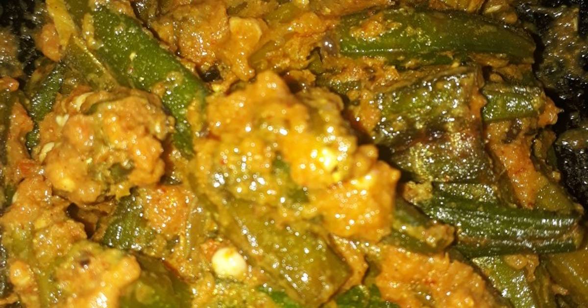 Gravy wali bhindi ki sabji Recipe by Daily Cooking Cookpad