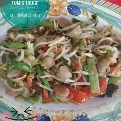A picture of Tumis touge buncis sederhana.