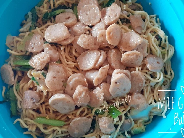 Cara Mudah Menyiapkan Resep Mie Goreng Bakso yang Lezat Sekali Anti Ribet, Bisa Manjain Lidah