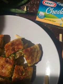 Foto resep Martabak telur bakso keju homemade