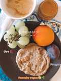 Colazione Vegan & Leggera con Pancake Fit🥞🍇🍑🌱