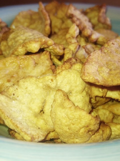 Crispy awara ko awara chips (Qara'i) ainihin hoton girkin