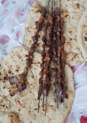 عکسی از دستور جگر مخلوط 😌و سفید 🤤