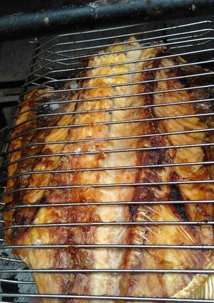 Una foto de Asado a la parrilla de Sábalo simple