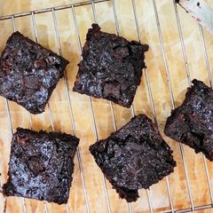 Ultimate Eggless Brownies A picture of Ultimate Eggless Brownies.