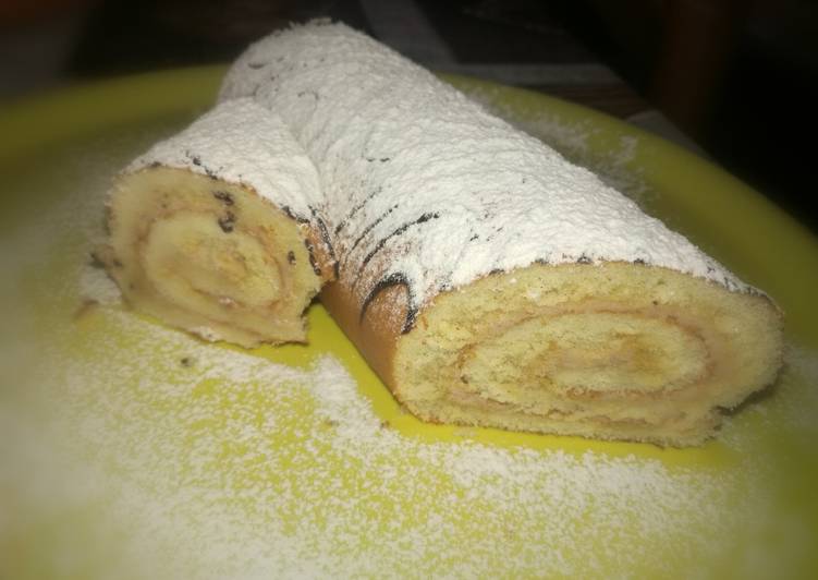 Rotolo con crema al caffè