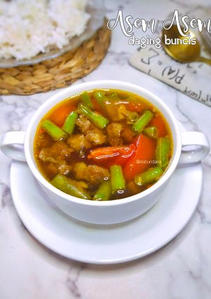 Foto resep Asem-Asem Daging Buncis