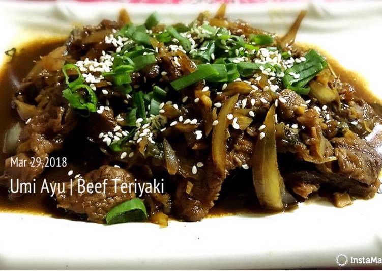 Beef Teriyaki 👩‍🍳 Simple
