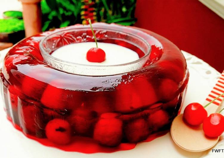 Steps to Prepare Quick Fresh Cherry Jelly