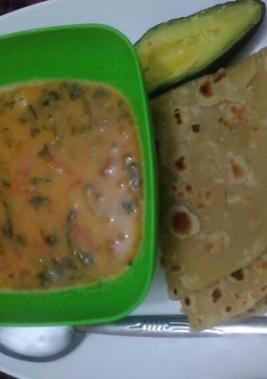 A picture of Chapati za Nazi (coconut Chapattis).