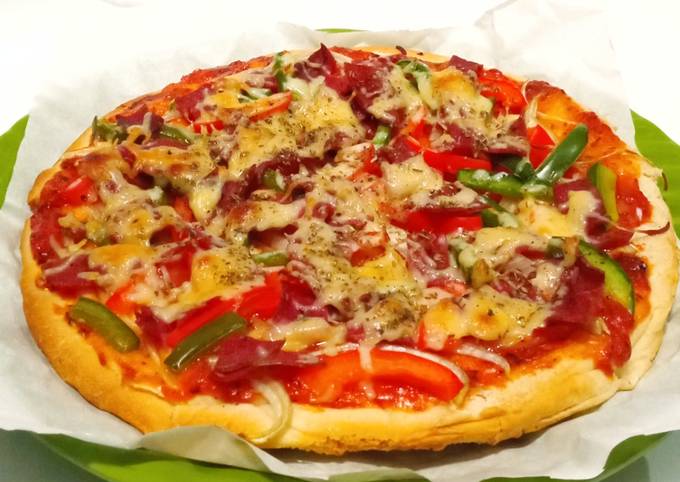 Smoked Beef Pizza π