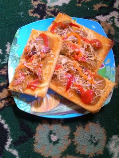 Foto resep Pizza roti tawar no sosis alaalangawur