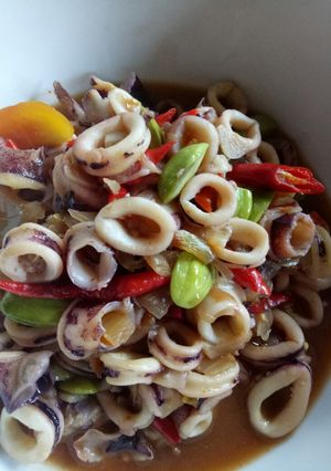 Foto resep Cumi Saus Padang