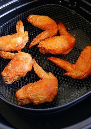 รูปของ ปีกไก่ทอด (สูตรหนังกรอบ) Air Fryer
