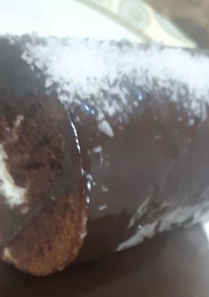 صورة لوصفة سويس رول الايس كريم