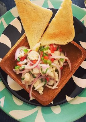 Una foto de Ceviche de Reineta