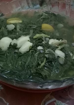 Foto resep Sayur singkong kuah bening