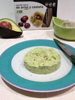 Una foto de Mousse de aguacate