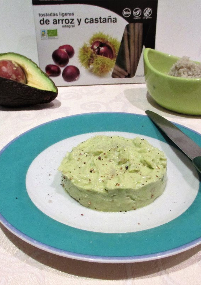 Una foto de Mousse de aguacate