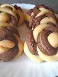 Galletitas de aceite bicolores