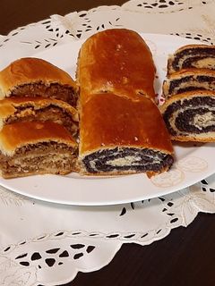 Diós -Mákos bejgli recept fotója