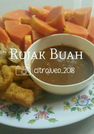 Foto resep Rujak Buah