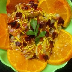 A picture of Sweet potato with fruits.