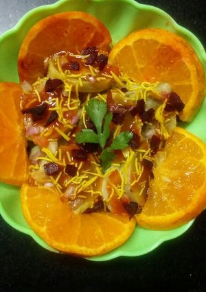 A picture of Sweet potato with fruits.