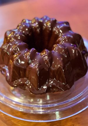 A picture of Glazed Chocolate Bundt Cake.