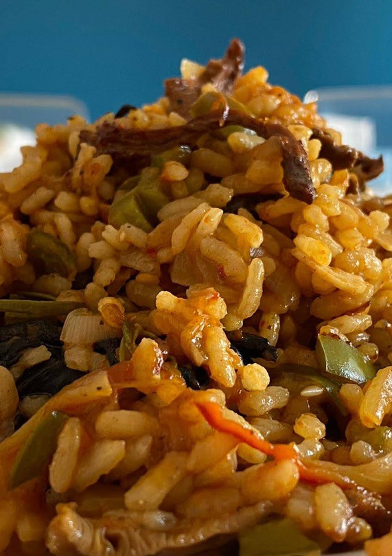 Una foto de Arroz fácil de montaña