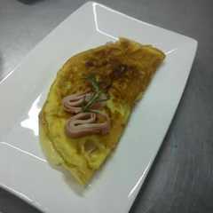 Una foto de Omellette clásico