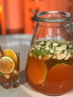 Una foto de Limonada refrescante