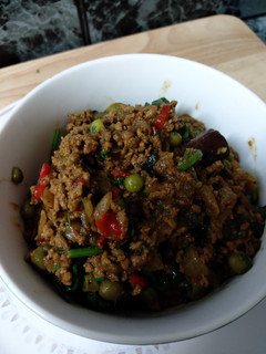 A picture of Curry Keema.