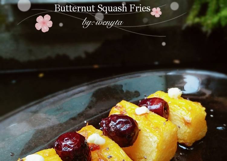Cara Gampang Membuat Butternut Squash Fries, Enak