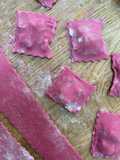 Raviolis de Beterraba
