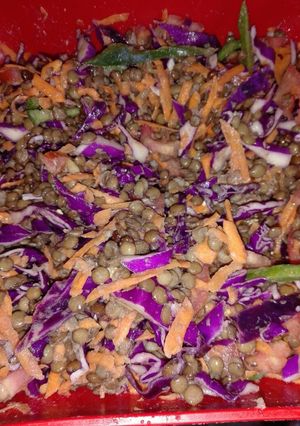 Una foto de Ensalada de colores