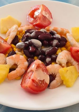 Une photo de Salade fraîcheur sucrée salée