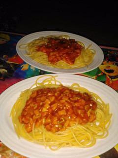 Foto resep Spagheti bolognase sosis dan jamur merang cincang