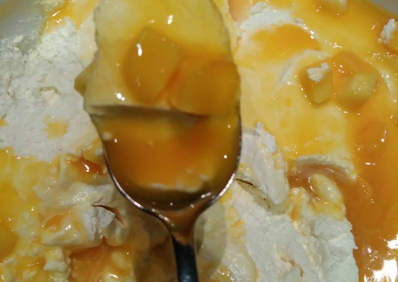 Mango ice cream
