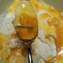 A picture of Mango ice cream.